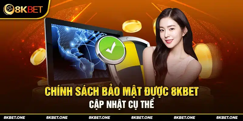 Quy định bảo mật tại 8Kbet nếu thay đổi thông tin
