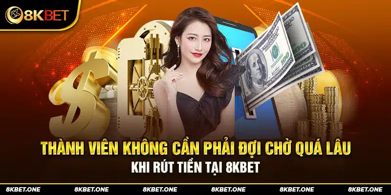 Các giao dịch nạp rút nhanh chóng dễ dàng