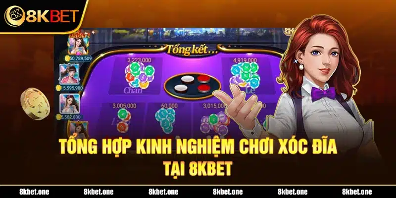 Tổng hợp kinh nghiệm chơi xóc đĩa tại 8Kbet